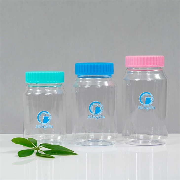 Confectionery Bottle in Transparent Material